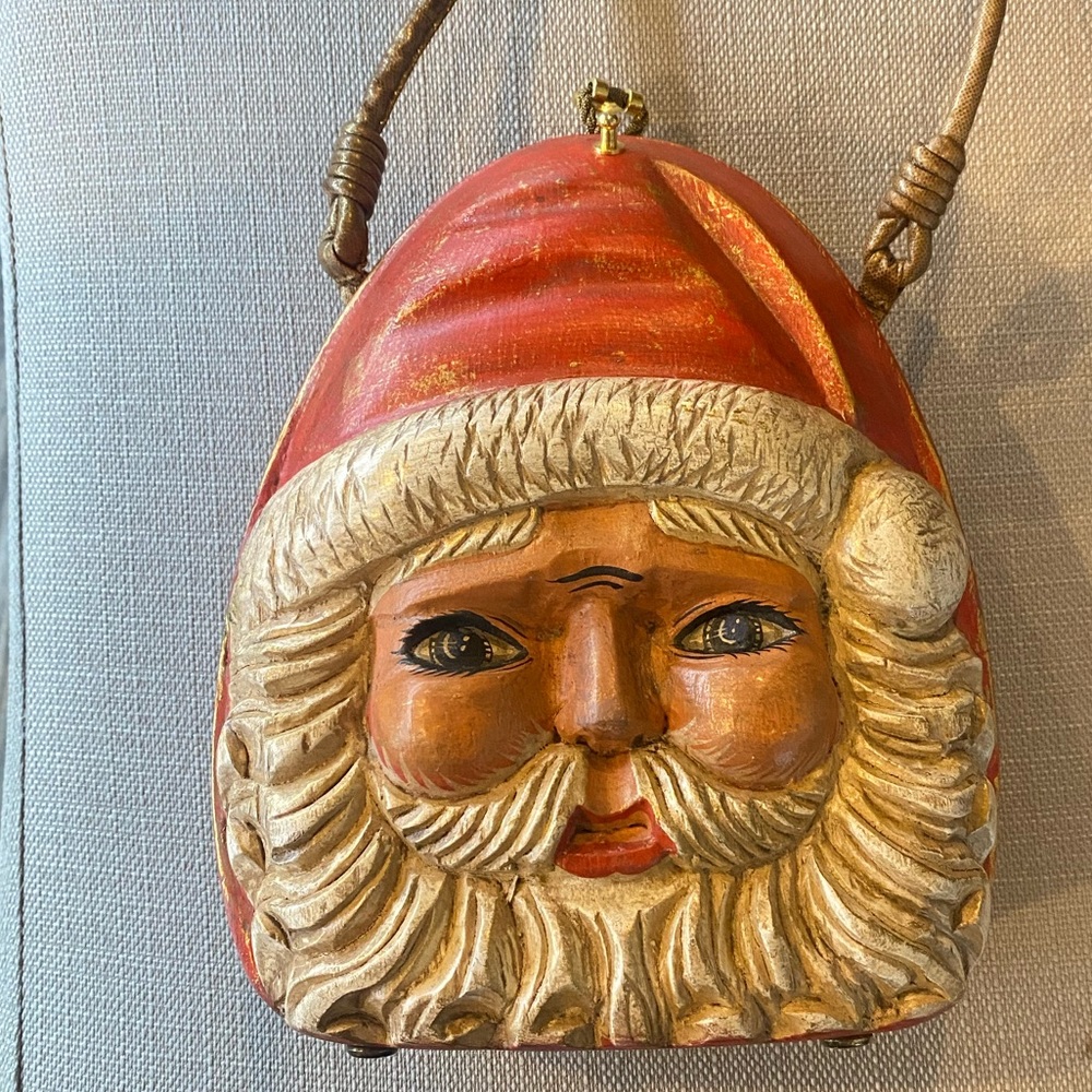 Timmy Woods Santa cross body purse